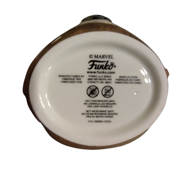 New! NIB Marvel Pop Rocket Raccoon Ceramic Mug Guardians Of Galaxy 16oz - Picture 5 of 5